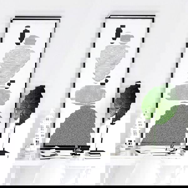 Contemporary Artwork For Living Room | Set of 3 wall art prints