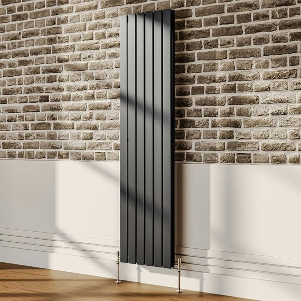 H 1.8m Vertical Panel Heater Tall Radiator with Double Panels Space Heaters Living and Home