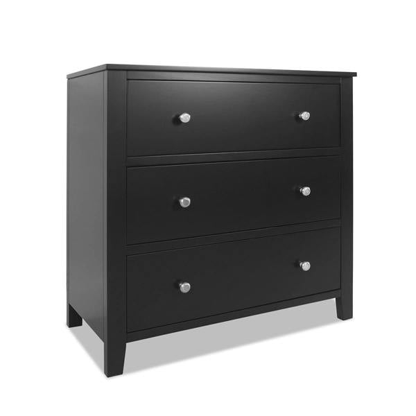 Statement Furniture Brooklyn Chest of Drawers 3 Drawer Bedroom Storage Assembled