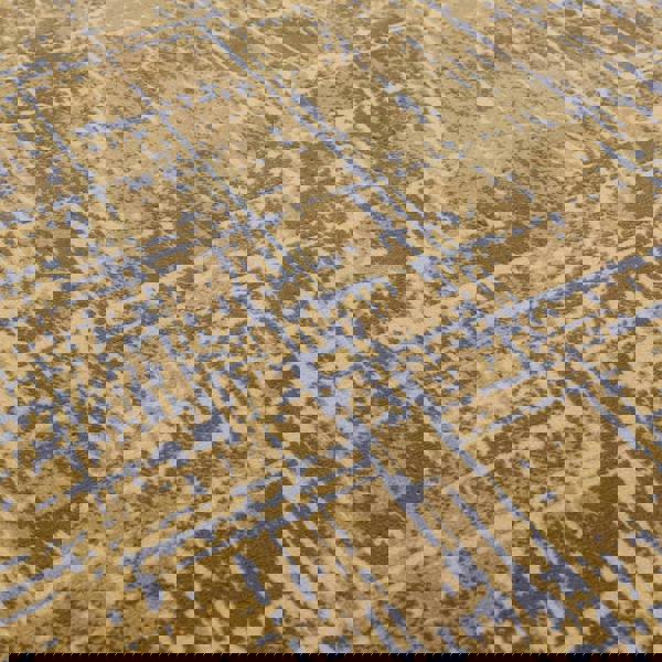 Asiatic Kuza Abstract Gold Rug