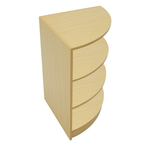 Monstershop Andromeda LED Shop Counter Set LM60 & 2 x C1500 - Maple