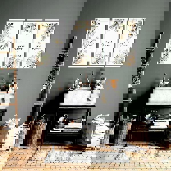 Bathroom pictures | set of 3 wall art