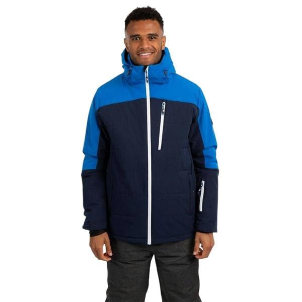 Trespass Mens Bowie Regular Ski Jacket - Navy Flecked - 