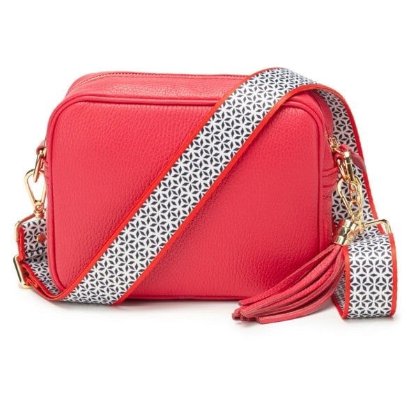 Elie Beaumont Crossbody Strap - Black Motif