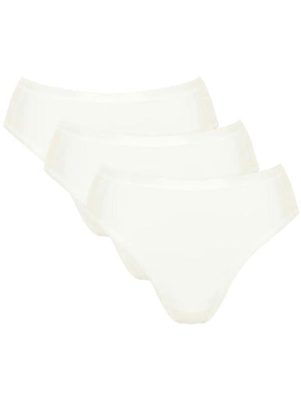 SloggiBriefs 3 - packGo Daily Cotton 3 - Pack Tai Briefs, Silk WhiteBoxers & Briefs