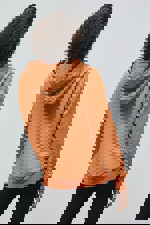 ENORSIA Slogan Life Tonnel Rib Hoodies