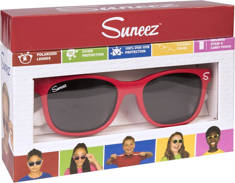 Suneez Kids Unbreakable UVA / UVB Blocking Sunglasses with Strap