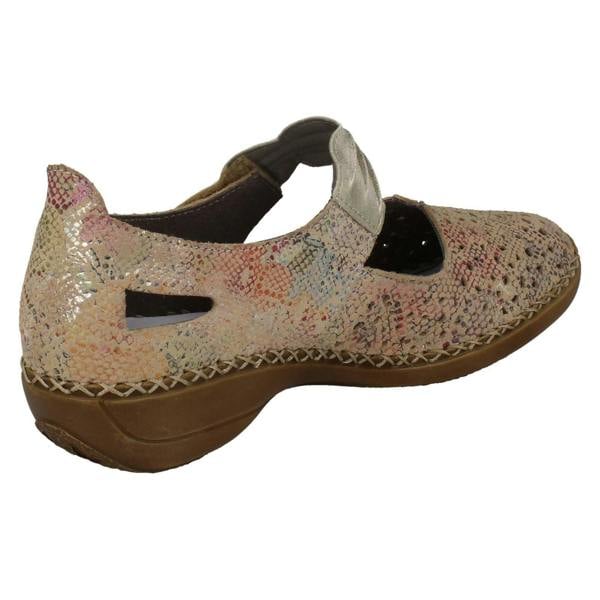 Rieker Ladies Rieker Cut Out Mary Jane Shoes 41399