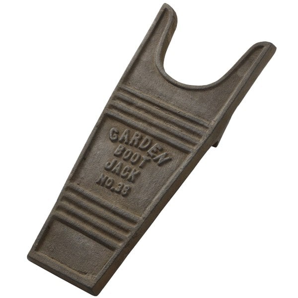 Hill Interiors Rustic Brown Cast Iron Boot Jack - Rustic Brown