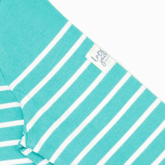 Lazy Jacks LJ97 - Long Sleeve Striped Breton - Sea Green