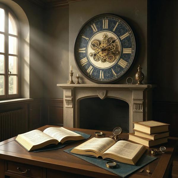 80CM GEAR CLOCK