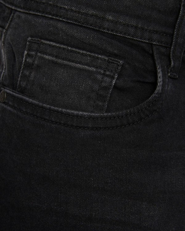 Duck and Cover Overburg Tapered Jeans Black