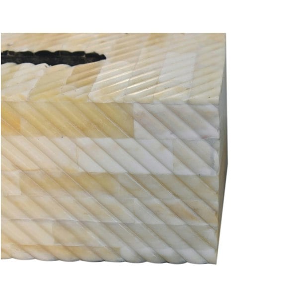 Artisan Furniture Bone Inlay Tissue Box