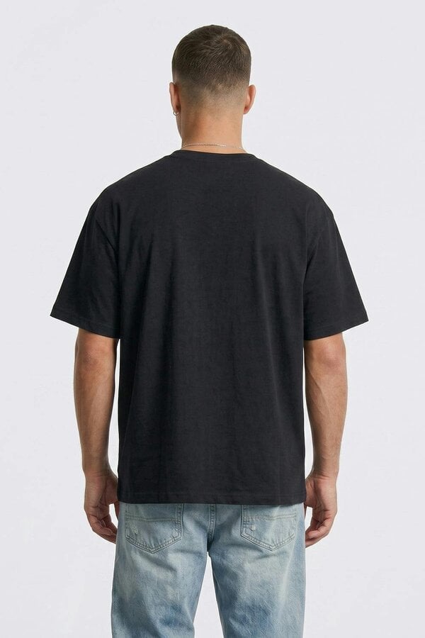 London Attitude Oversized Heavyweight Angel Graphic T-Shirt