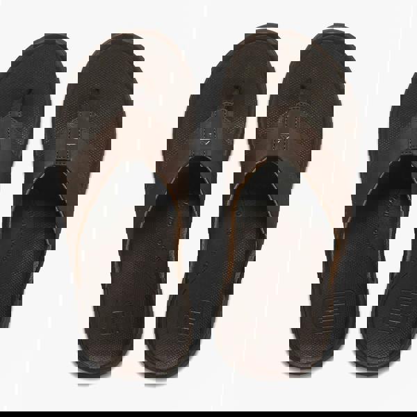 Reef Reef CUSHION NORTE Mens Toe-Post Sandals Dark Brown