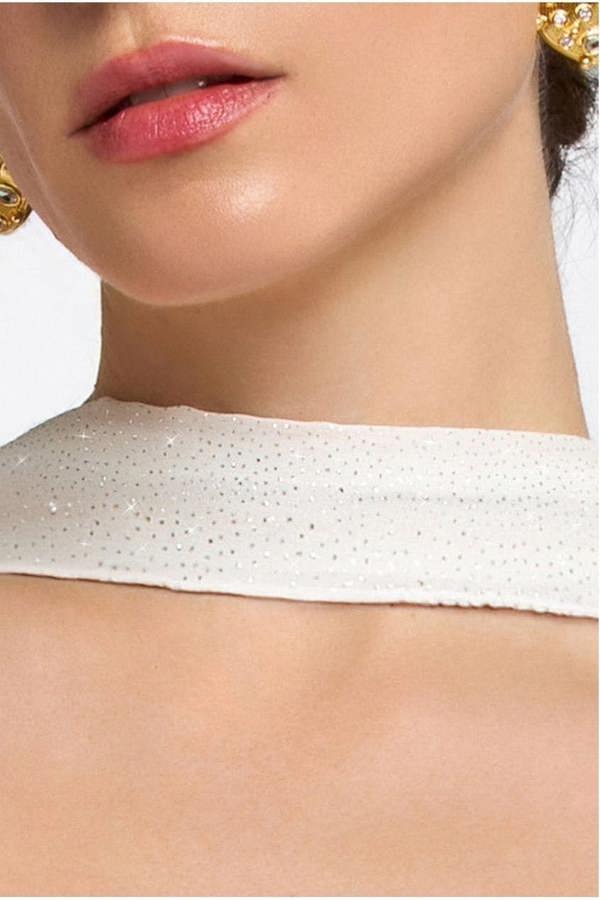 Glitter Chiffon Scarf AC02