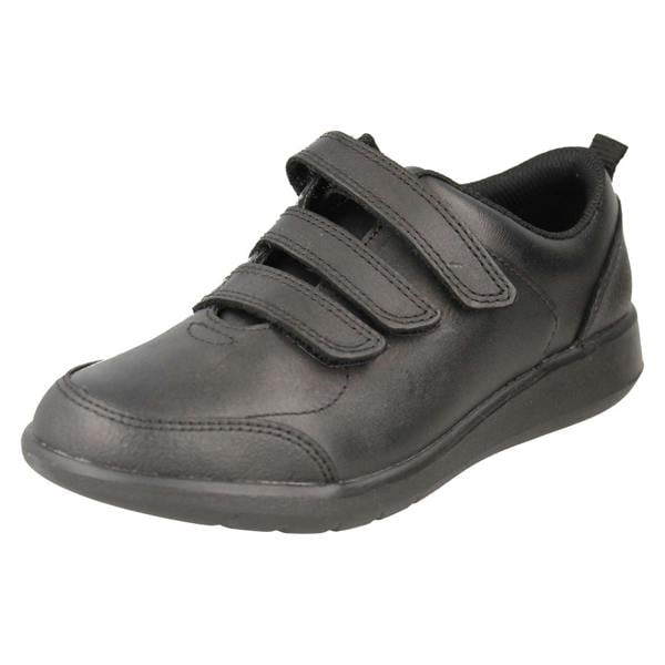 Clarks Boys Clarks Formal/School Shoes Scape Sky