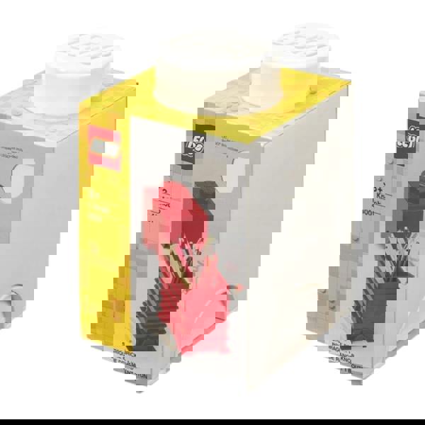 LEGO Round 1-Stud 1.2L Stackable Storage Brick White