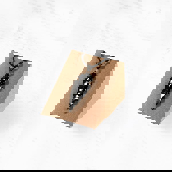 Myga Geode Gift set - Rough Stone and Pendant choice of 3 Colours