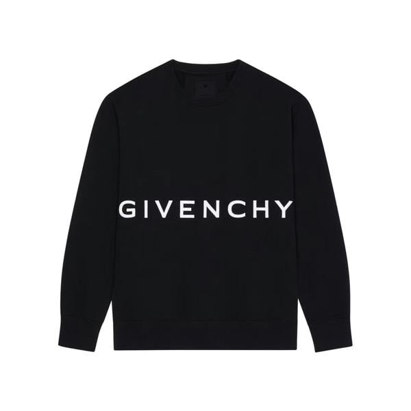 Givenchy 4G Slim Fit Sweatshirt   in  Black