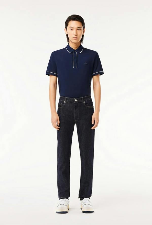 Lacoste Men's Slim Fit Stretch Cotton Denim Jeans