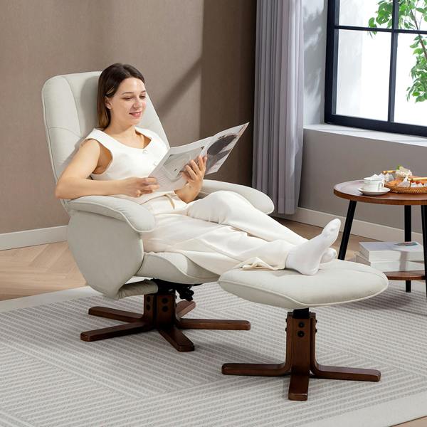 Recliner with Ottoman