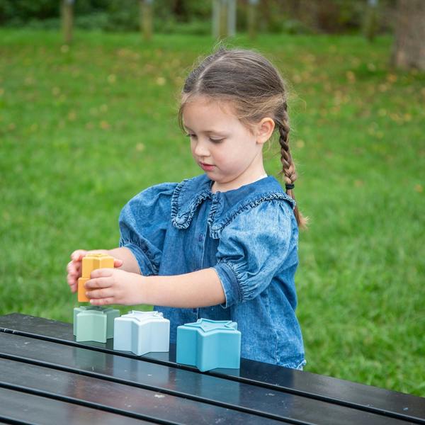 tickit SiliSoft® Star Stacking Cups (Neutral)