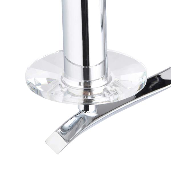 Pagazzi Lighting Morden 3 Light Polished Chrome Semi Flush Ceiling Light