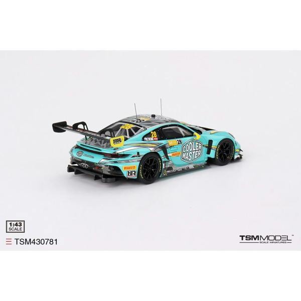 MCSlots Porsche 911 GT3 R #28 Hubauto Racing 2023 FIA GT World Cup 70th Macau Grand Prix 1:43 Scale TSM430781