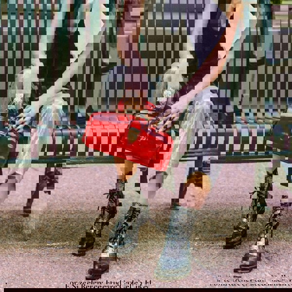 Embassy London Gazelle - Groovy - Women's grained leather top handle & crossbody bag