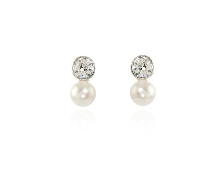 Cachet London Moma Silver Post Earrings
