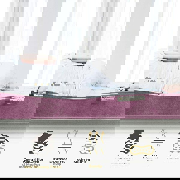 DS Living Reve Memory Foam Mattress - Super King - Ruby - Gel-Flex - 5 Layer