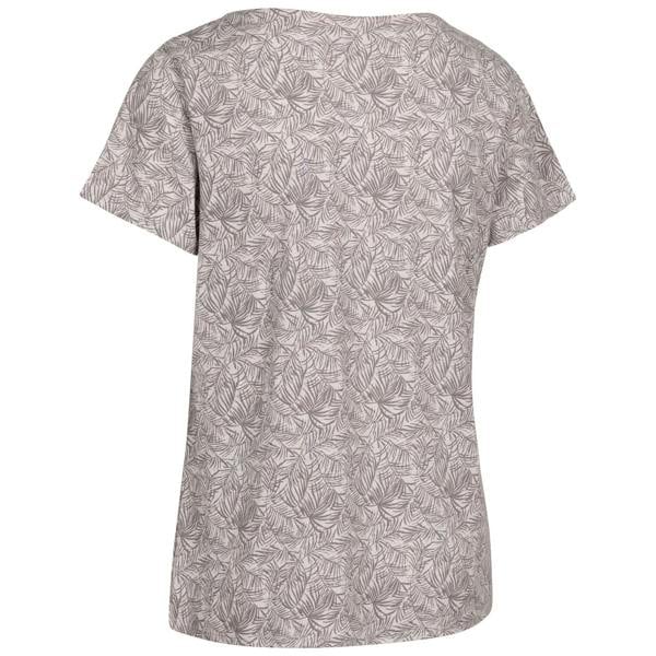 Trespass Womens/Ladies Simona Palm Leaf Top - Grey Marl - 