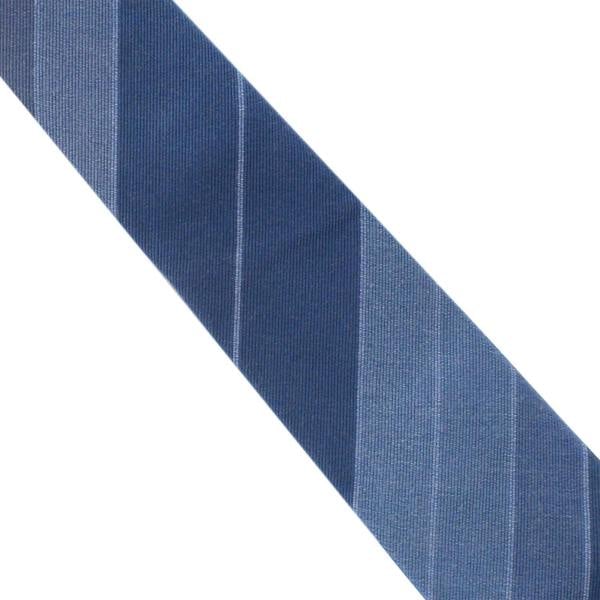 Dunhill woven wool and silk blend tie in a regimental stripe pattern