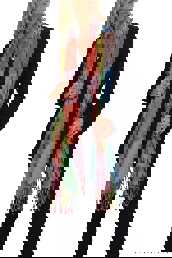 Paulo Due Paisley Design Pashmina-Style Scarf