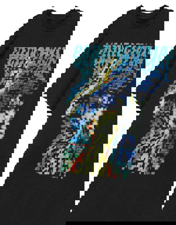 Paranormal Activity Unisex Black Trippy Short Sleeved T-Shirt