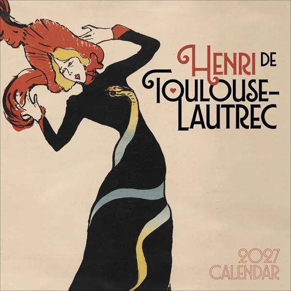 Henri de Toulouse Lautrec Calendar 2027, Wall Calendars, Month To View, Art, Gift