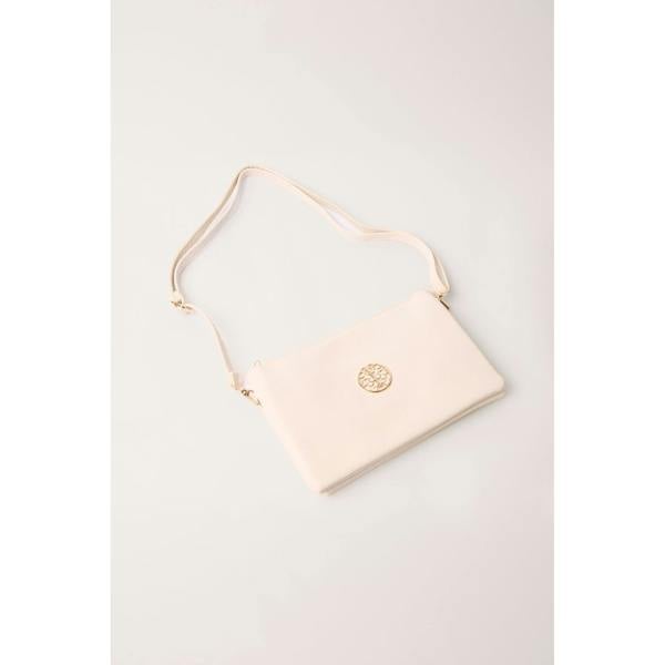 Blue Vanilla Clutch Pouch With Strap