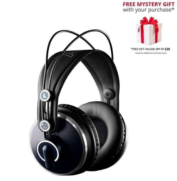 AKG K271 MKII Over Ear Closed Back Professional Studio Headphones - Free Gift RRP £20!