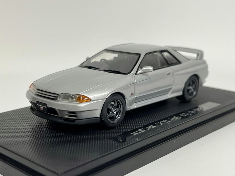 Ebbro Nissan Skyline GT R R32 Silver 1:43 Ebbro 761