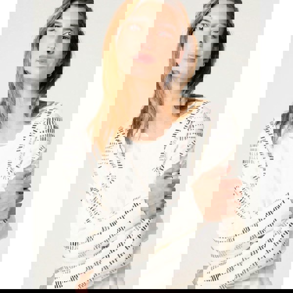 Blue Vanilla Embellished Shoulder Jumper