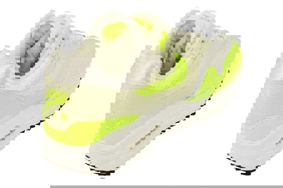 Nike Womens Air Max 1 Trainers Dz2628  100 - White Colt Seagrass Black 100 - Photo 2