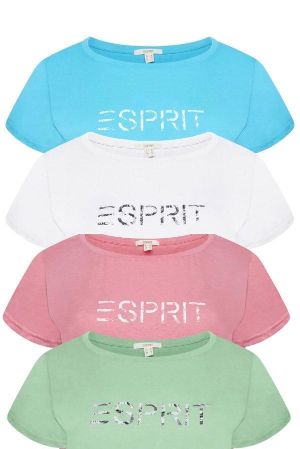 Esprit Ladies T-Shirt Pack of 4  Style 3