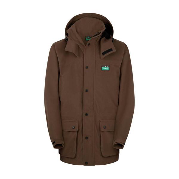 Ridgeline Torrent Jacket in Bark