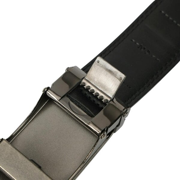 PU Leather Ratchet Belt - Versatile & Customizable for 28-44 Inches - Premium Quality, Secure Fit, Ideal for Casual & Formal Wear