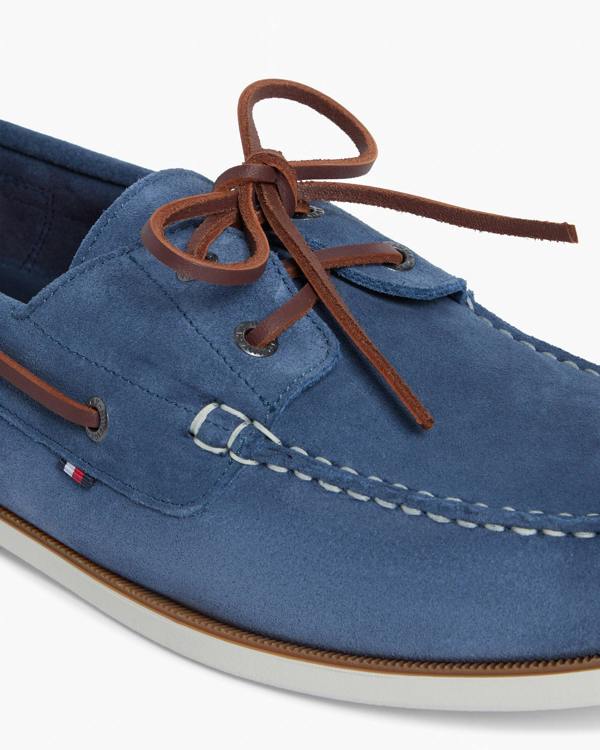 Tommy Hilfiger Core Mens Boat Shoe - Aegean Sea