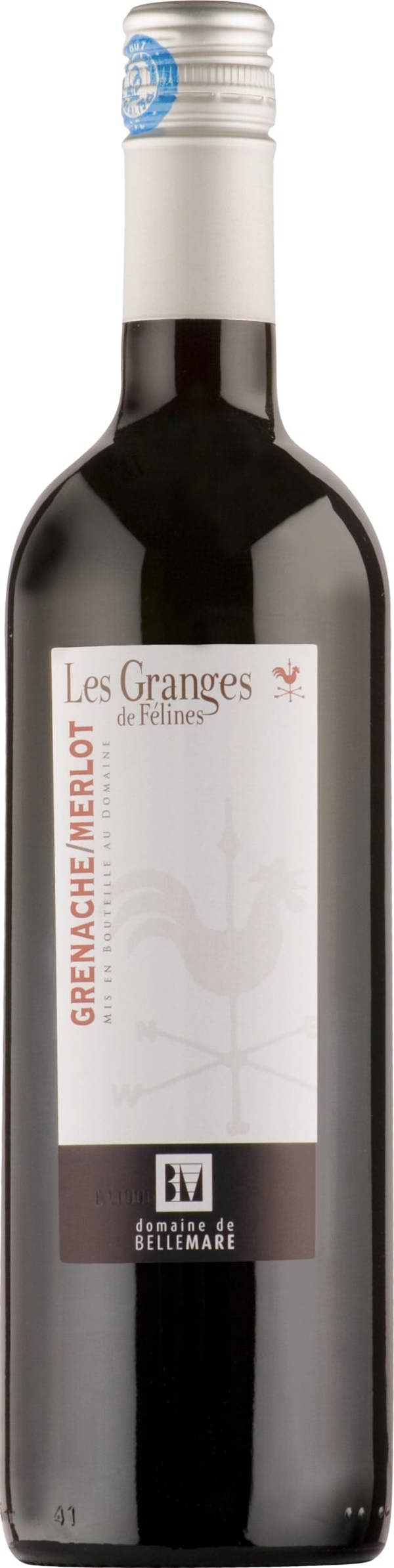 Domaine de Belle Mare Grenache-Merlot, Les Granges de Felines 2024 75cl