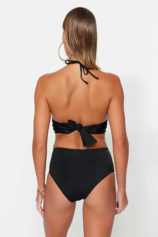 WOVCOR Bralette Padded Regular High Waist Bikini Set with Accessories