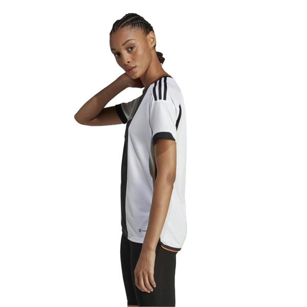 Adidas Womens/Ladies AFC 2022 Germany Crew Neck T-Shirt - White - 