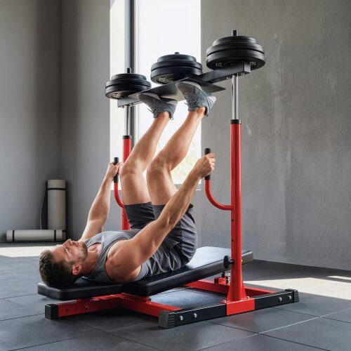 SPORTNOW Vertical Leg Press Machine, Leg Extension Machine, 300 kg Capacity